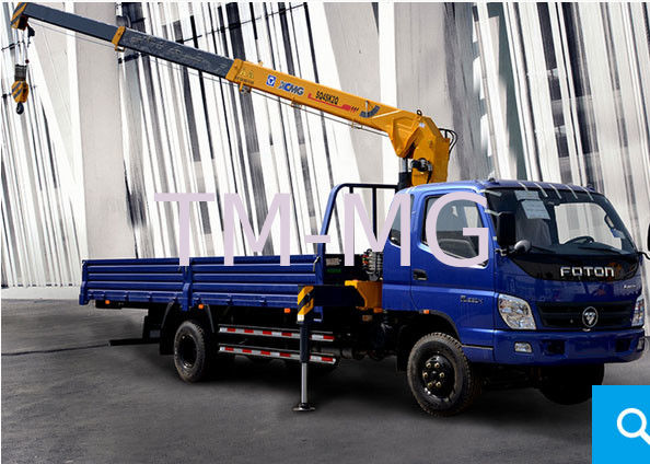 XCMG 4 Ton Hydraulic Boom Truck Crane , 25 L/min with High Performance