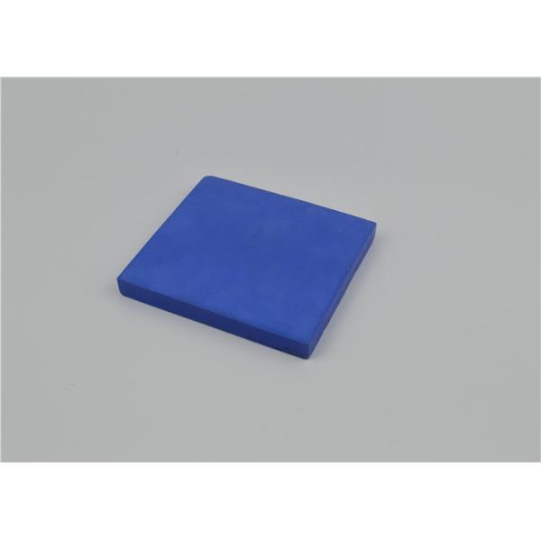 Good Strength Blue Zirconia Plates Thickness  0.6mm 1mm Ceramic Plates Customized