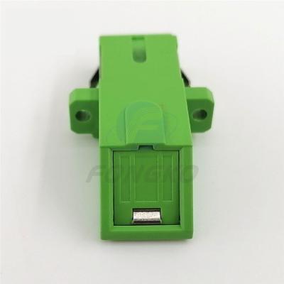 Os adaptadores óticos do APC do adaptador da fibra do SC flangeiam adaptador inclinado interno do obturador de SX