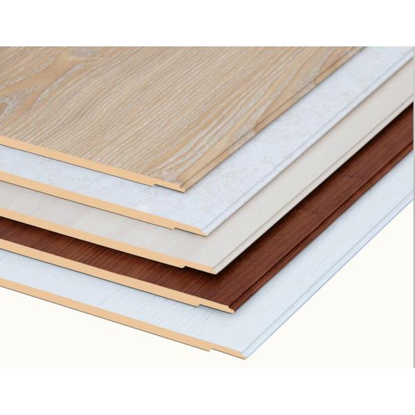 Panneau de panneau mural de WPC/revêtement décoratifs intégrés solides mur de salle de bains