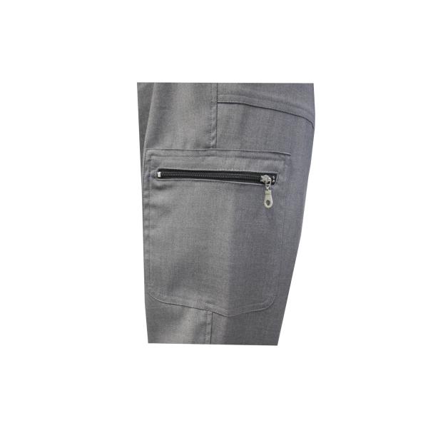 190 GSM Women Charcoal Scrub Pants Polyester 70% Rayon 28% Spandex 2%