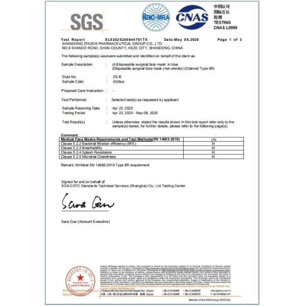 EN149 3 Layer Dental Disposable Medical Face Mask