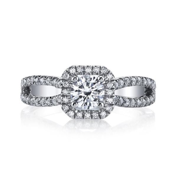 Customized Classics Jewelry Lab Diamond Wedding Rings VVS Clarity Criss Cross