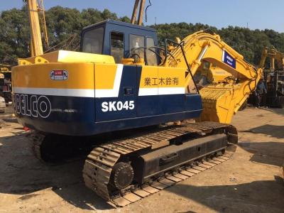 o ³ de 0.5m usou a máquina escavadora SK045 de Kobelco para o deslocamento da construção de estradas 5.883L