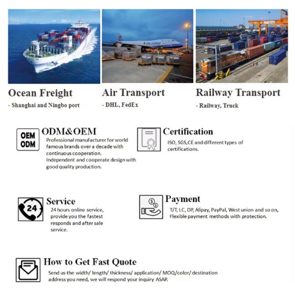 High Viscosity Black Duct Tape Clothes For Indoor Outdoor Applications No Logo Printing