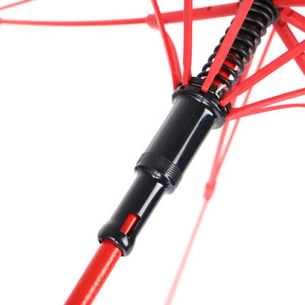 Straight Umbrella 23inch 8k Reverse Umbrella Frame Iron Coated Medium Rod Fiberglass