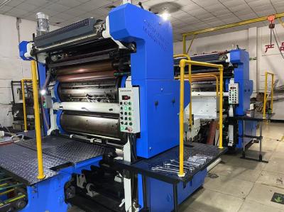 Impressora automática de 2 cores para produção de latas de estanho