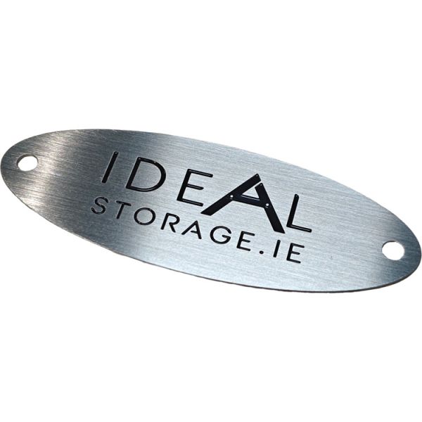 Custom Etched Stainless Steel Nameplates, Durable Metal Labels for Industrial Equipment Identification
