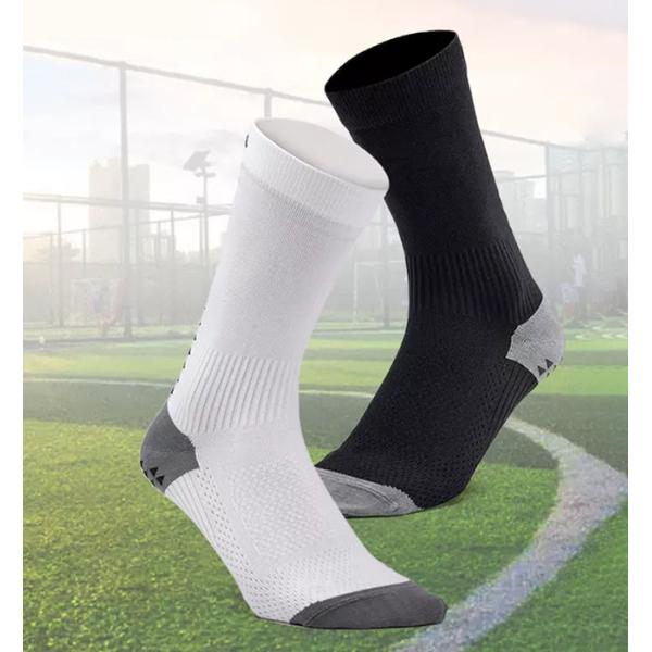 Men Athletic Football Socks Non Slip Crew Outdoor Sports Socks Custom Logo