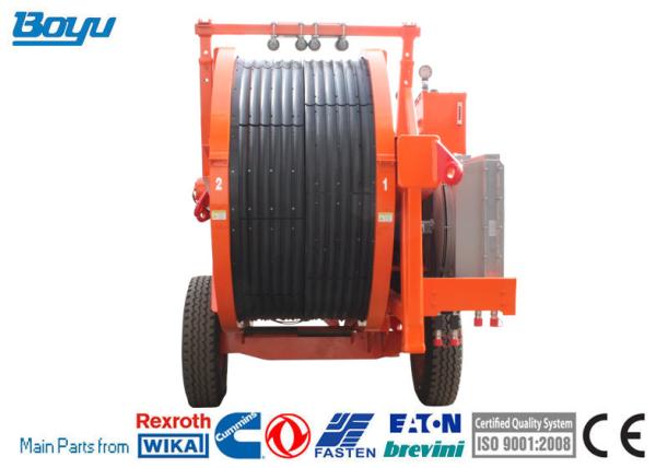 装置2x6の溝数をひもでつなぐ送電線のためのTY2x80張力機械