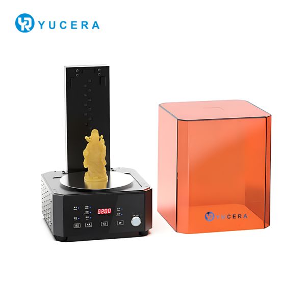 YUCERA Dental UV Curing Machine with Improved LED Lights Faster Curing Time and Touch Key Control