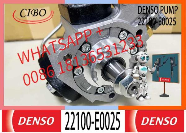 22100-E0025 294050-0138/0760 Pièces de camions lourds Pompes à injection de carburant pour HINO Common  Rail Injection diesel Injection de carburant