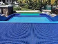 Amusement extrême surfant de sport de tour de l'eau de Flowrider 21.7m * 13.4m pour le parc d'Aqua