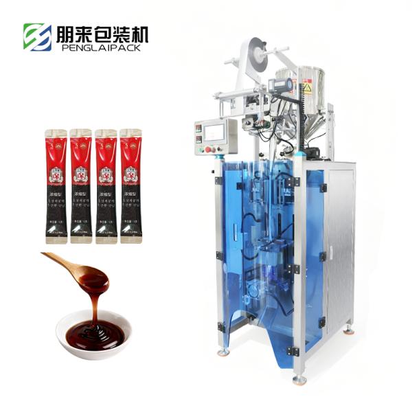 Honey Stick Filling Machine Automatic Sauce Liquid Sachet Packing Machine Sacue Shampoo Creatine Coffee Small Size Packing Machine ROHS Compliant