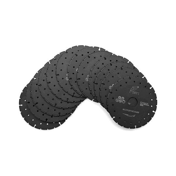Vacuum Brazed 4.5 Inch Diamond Saw Blade Slicing Disc Metal Rebar Cutting