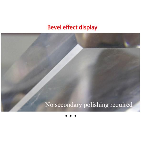 Diamond Acrylic Edge Polishing Machine 45 Degrees Beveled Edge Polisher