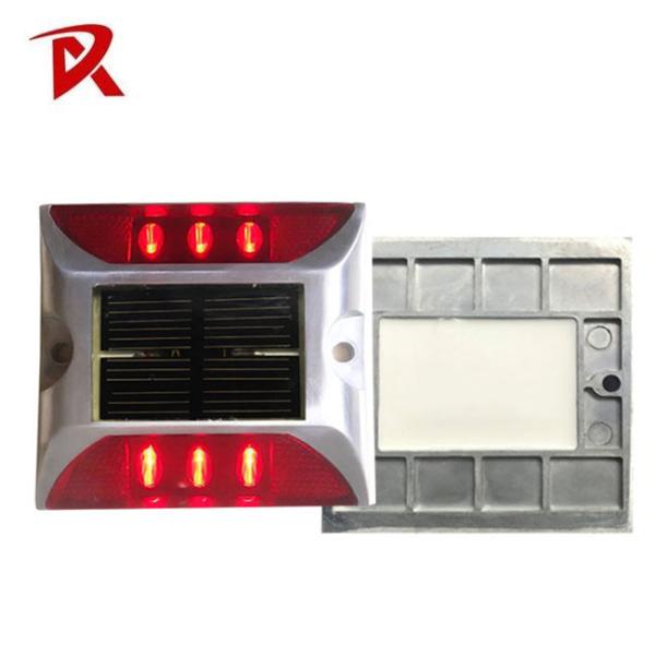 104 X 104mm Solar Road Studs Reflective Road Markers Flashing Led Lights Aluminum Cat Eye