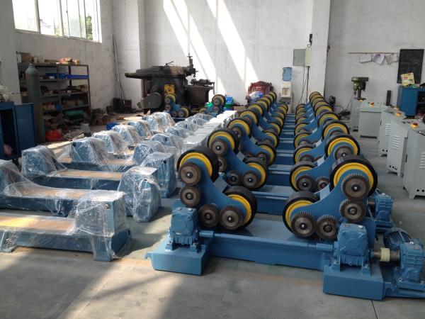 Single-driving Self-alignment Welding rotator for Vessel/Tank
