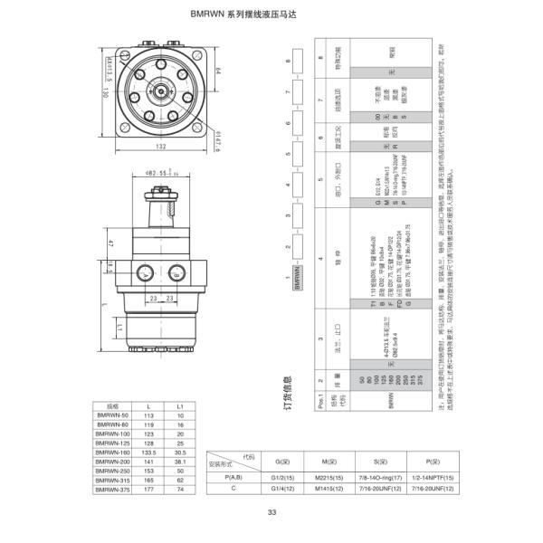 1-1/4» сплющенный гидравлический держатель болта вала 4 мотора орбиты Omron 375 мотора колеса