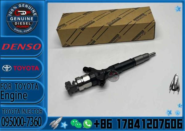 Injecteur de carburant à chaud 095000 7360 095000 7360 Injecteur de rail commun 095000-7360 pour Toyota