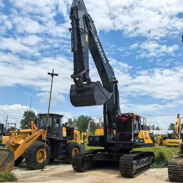 Used Volvo EC480 Excavator 48Ton Hydraulic Crawler 8Ton Operating Weight EPA Engine Airman Make 1 Year Warranty