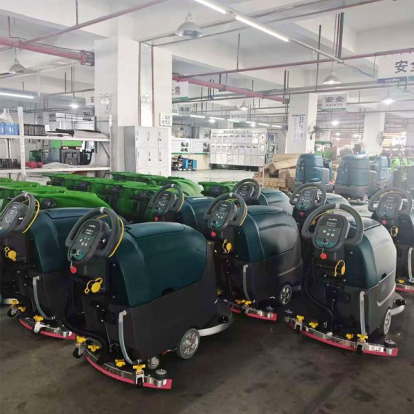Marshell i‑M5 Walk‑behind Floor Scrubber – 60/65L Tank, 6hr Runtime, Commercial Floor Cleaner