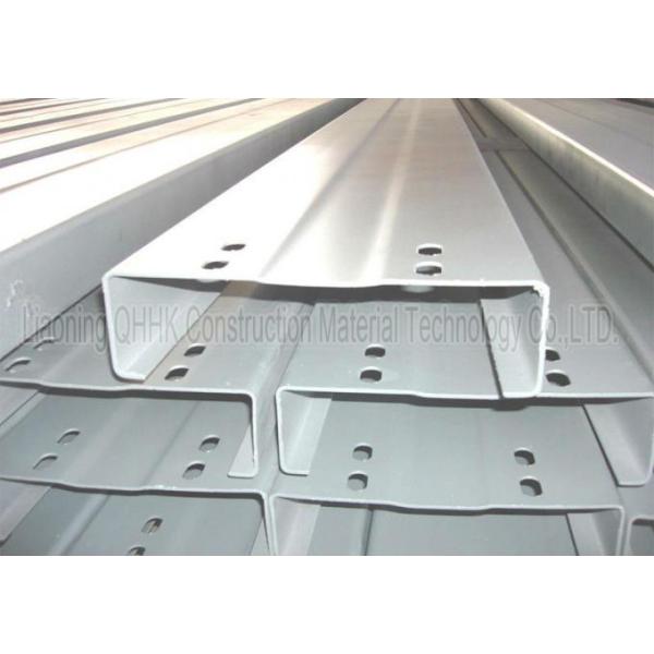 Anti Corrosion Galvanized Steel Square Tubing Z Channel 50mm To 80mm Width