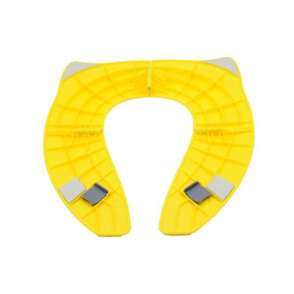 Owl Shape Folding Potty Seat ABS Material Anti Slip Buckles Pads Eco - Friendly