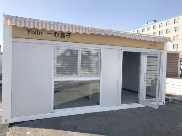 Corrosion Resistant Moveable Prefab Office Container Home Apartment Weatherproof