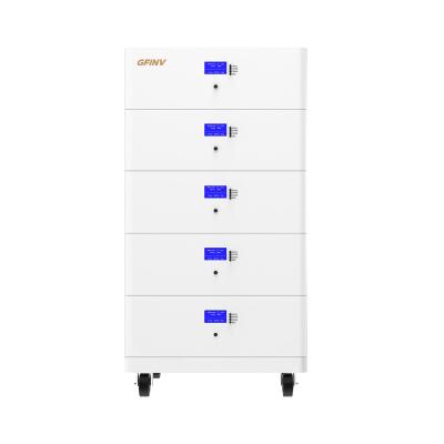 Home Storage System 48V 51.2V Stackable Home Battery With Lifepo4 100Ah