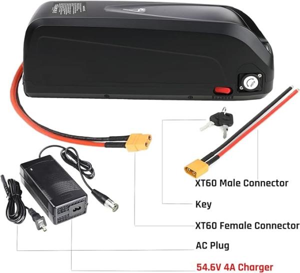 OEM Impulse Battery 48V 15.6ah 17.4ah, 19.2ah, E Bike Battery Replacement Fit Panasonic Bicicleta Elétrica