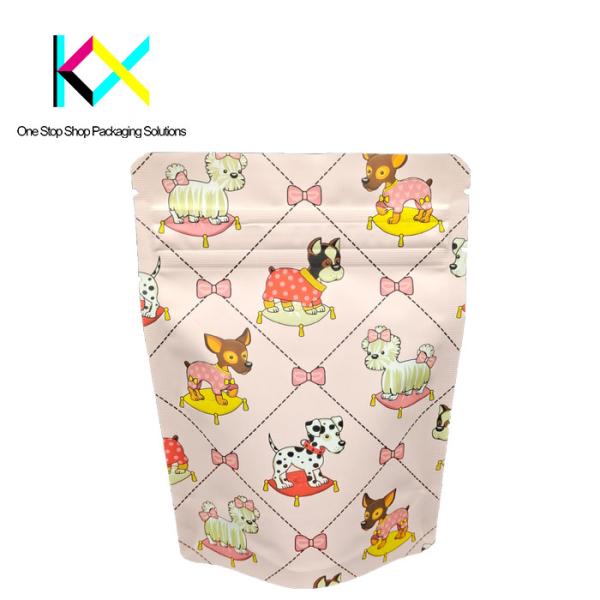 Smell Proof Food Safe Mylar Bags Child Resistance Cookies Packaging Bags