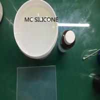 Borracha de silicone RTV2 líquida transparente do silicone do revestimento da tela para o revestimento de matéria têxtil