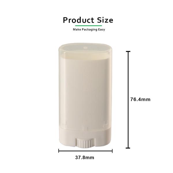 Бутылка 15g PP ручки дезодоранта OEM 15g ODM пустая для Antiperspirant благоухания тела