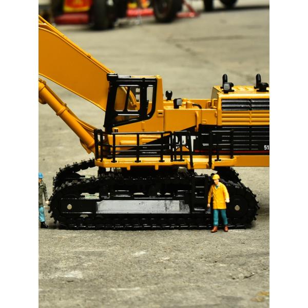 Картер CAT5110B большие экскаваторы коллекция модели инженерных транспортных средств вместе металлическая симуляция украшения ручной работы