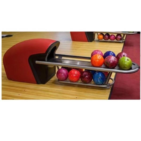 Fitness Exercise Body Ball Return Hood and Rack for AMF and Brunswick Bowling Machine