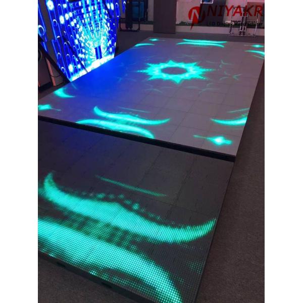 Крытые взаимодействующие Ниц полного цвета 1200 РГБ экрана СИД пола П5.95