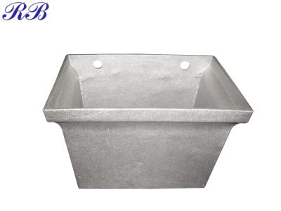Sand Casting Aluminum Gutter Fittings / Square Hopper Head Easy To Install