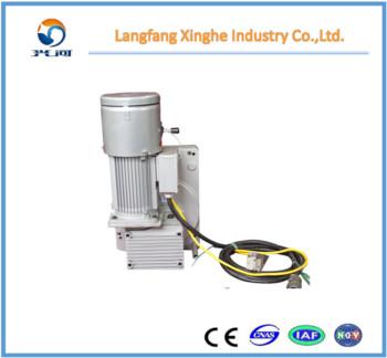 Xinghe manufacturer zlp suspended working platform / electric rope cradle / winch gondola motor for cleaning