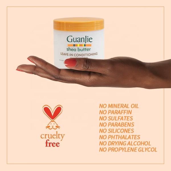 Leave-in Conditioning Argan Oil and Shea Butter Hair Repair Cream for Deep Penetration