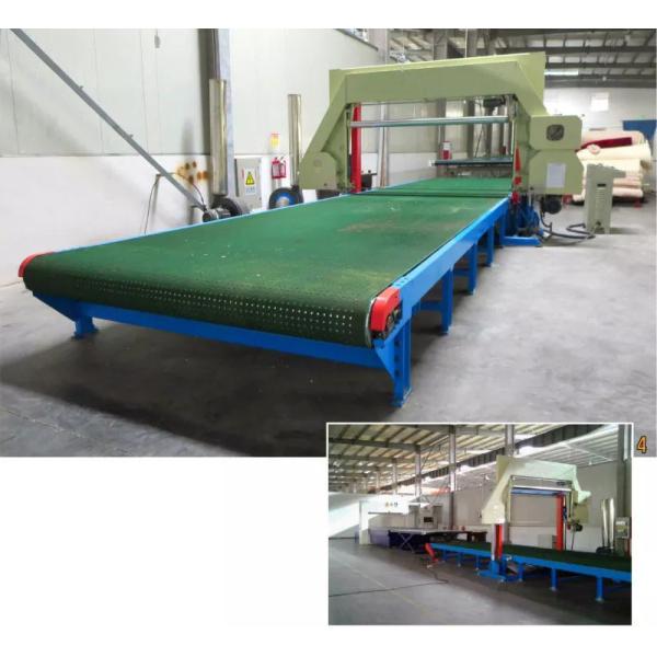 Horizontal Foam Mesh-Belt Cutting Machine(With Vacuum) Sheet Cutting Machine