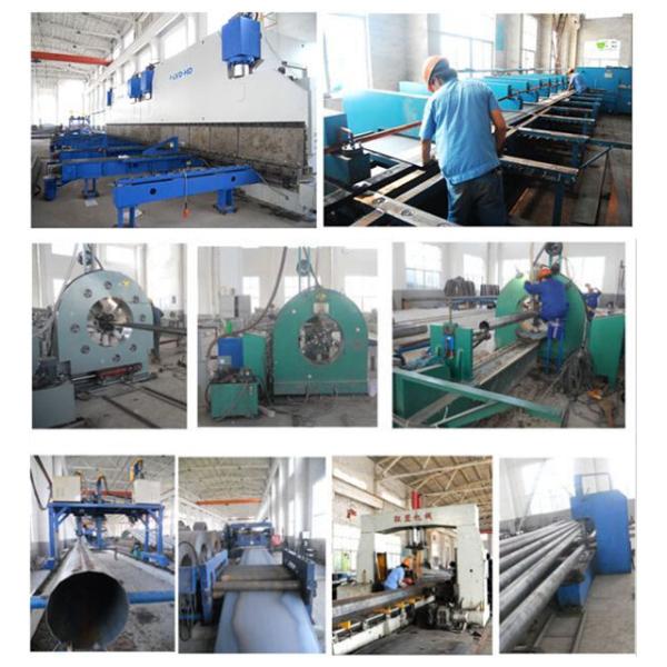 Round 6m Three Lamp Parking Light Poles / Commercial Outdoor Light Poles