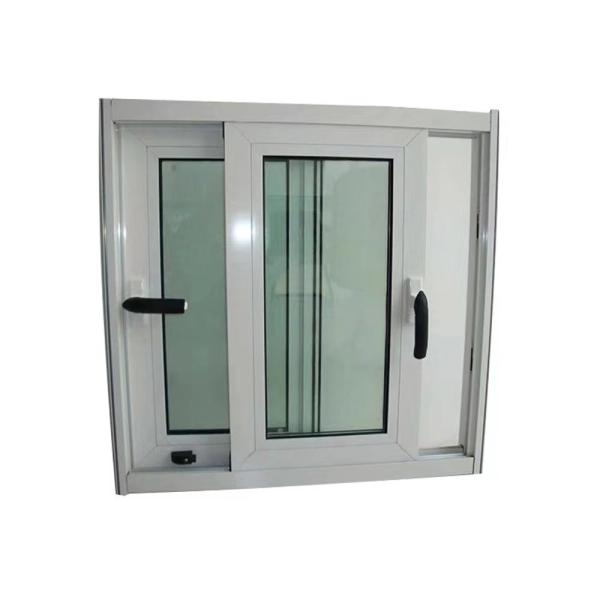 EUROPEAN Design Style Replacement Storm Vinyl Plastic Glass Slide Doors for UPVC Windows