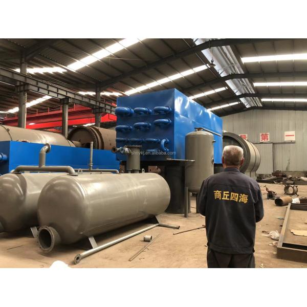 Машины для переработки шин Пиролиз Отходы от шин к нефти Линия производства нефти Переработка нефти