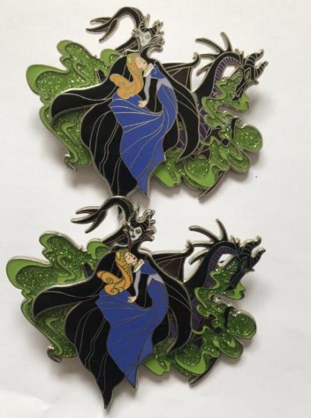 5inch Zinc Alloy Silver Plating Big Hard Enamel pin badge with pantone colors