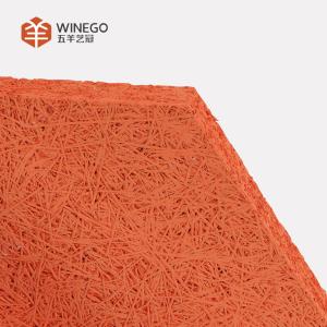 Антимикробные акустические панели из древесной шерсти 600x1200 мм влагостойкие для офиса