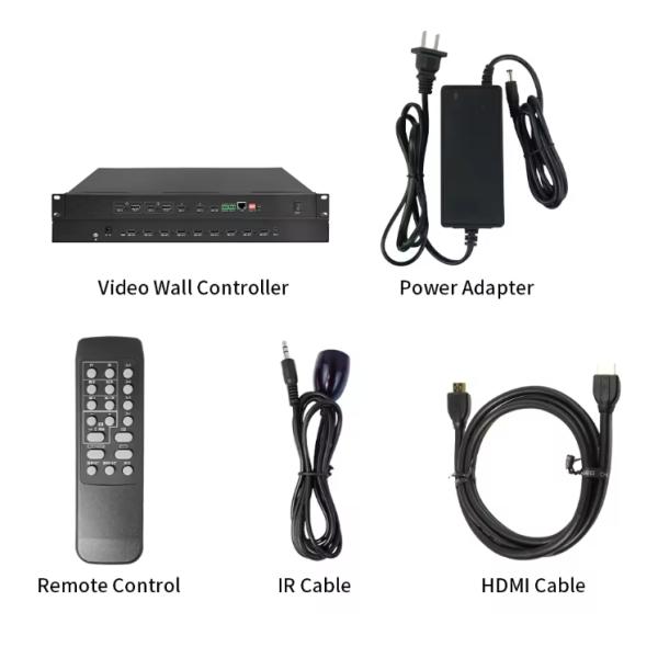 Controlador de pared de video LCD   Control potente para configuraciones de pantallas múltiples