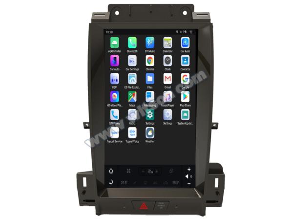 13.6 Screen Tesla Vertical Android Screen For Ford Taurus 2010-2018 Car Multimedia Stereo GPS Carplay Player