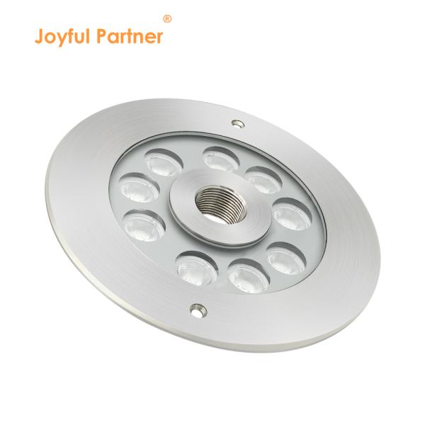 27W 3 em 1 RGB LED Fonte de luz de aço inoxidável para praça comercial