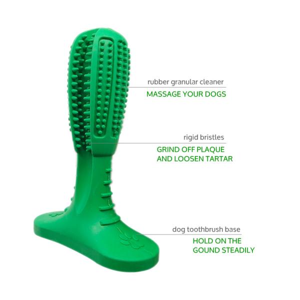 Resistance Dental Care Silicone Pet Supplies Gel Material Playing Chew Toys For Pet